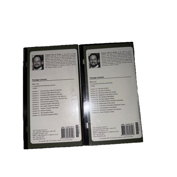 Great Courses Lost Christianities Scriptures & Authentication Part 1/2 Guidebook - Picture 2 of 6